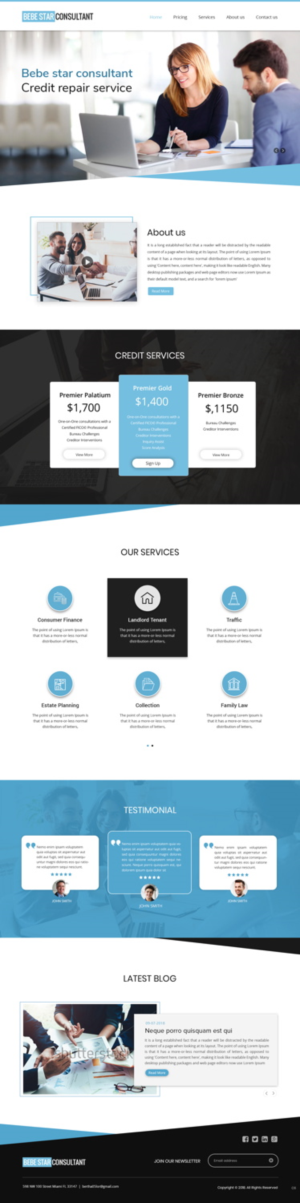Web Design by pb for this project | Design: #18957699