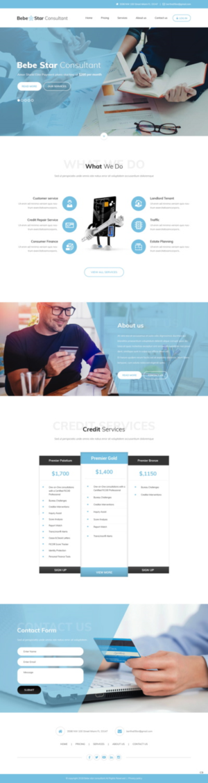 Web Design by pb for this project | Design: #18957703