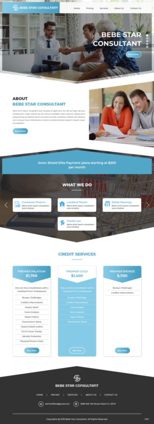 Web Design by pb for this project | Design: #18957710