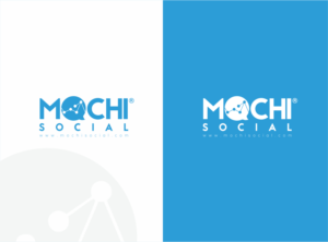 Mochi Social | Logo Design by nikkiblue
