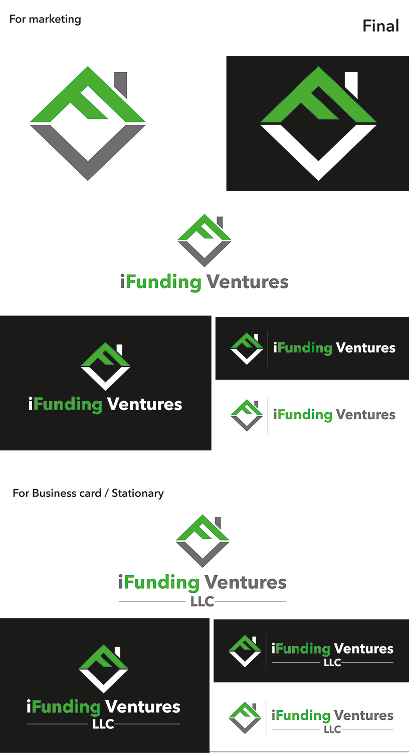 Logo Design by Abaan for iFunding Ventures LLC | Design: #19003588