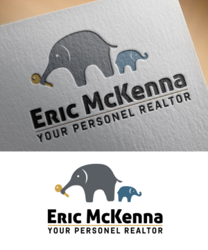 Eric McKenna. Realtor (optional:  Your Personal Realtor and/or CALLERIC.com)  | Logo Design by Amethystica