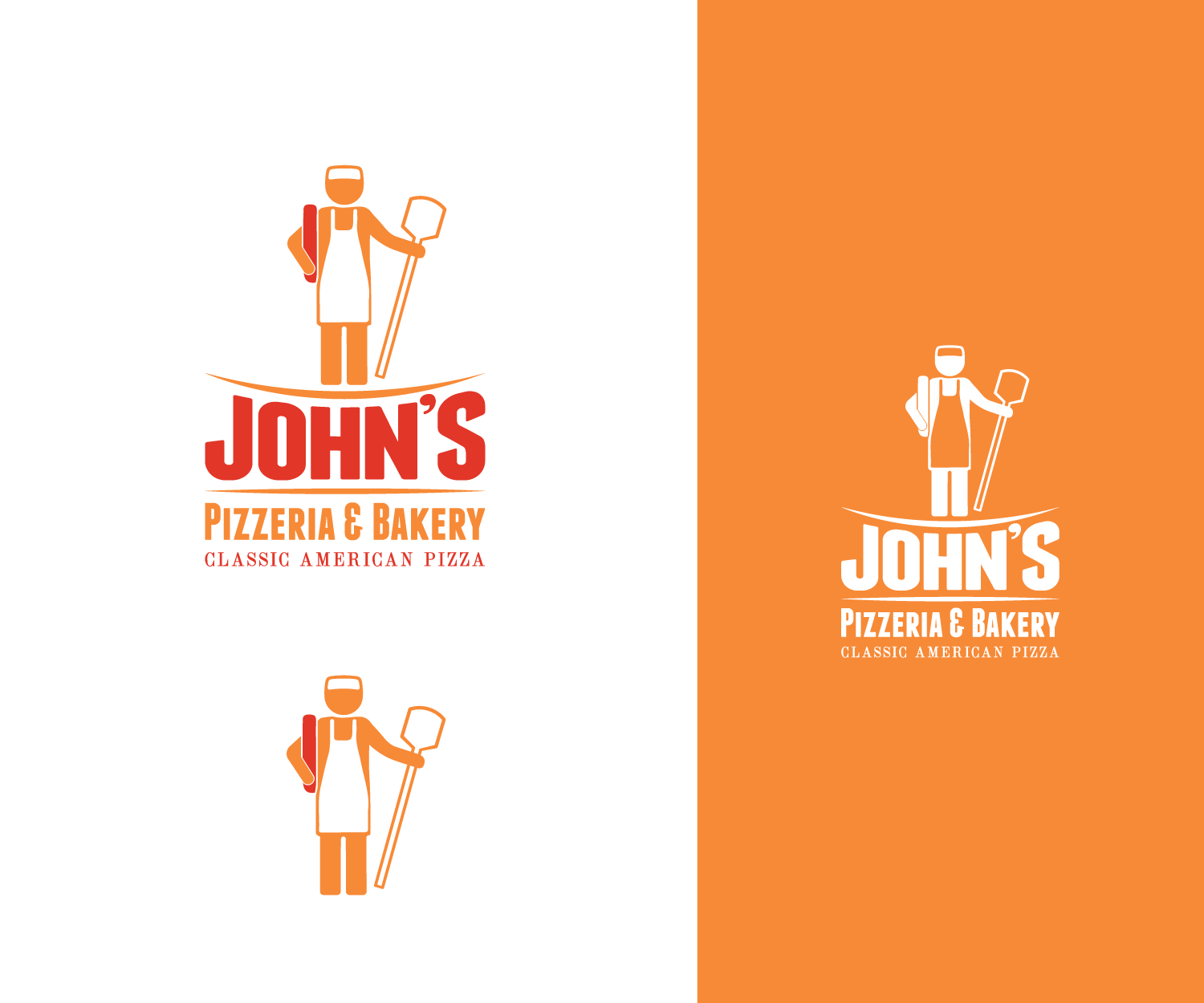 Logo Design by Mario for John's Pizzeria & Bakery | Design #18957583