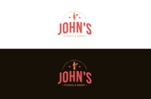 Logo Design by GLDesigns for John's Pizzeria & Bakery | Design: #18958699