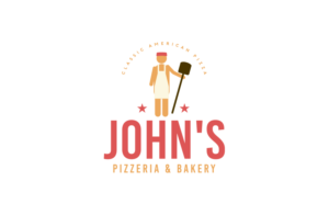 Logo Design by GLDesigns for John's Pizzeria & Bakery | Design: #18974258