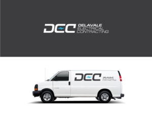 Delavale Electrical Contracting or DEC | Logo Design by Atvento Graphics