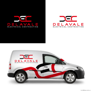 Delavale Electrical Contracting or DEC | Diseño de Logo por sushsharma99