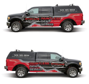 Car Wrap Design by BEEZU for Spokane Dent Repair  | Design: #19046569