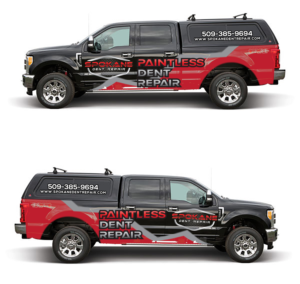 Car Wrap Design by BEEZU for Spokane Dent Repair  | Design: #19046570