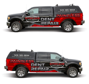 Car Wrap Design by BEEZU for Spokane Dent Repair  | Design: #19046571