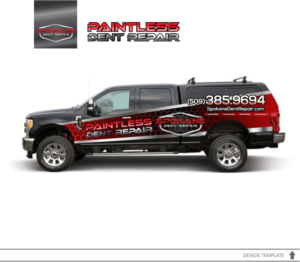 Car Wrap Design by DesignMX (Renan Mejia) for Spokane Dent Repair  | Design: #19089638