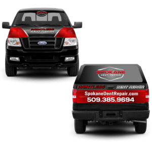 Car Wrap Design by elveneclipse for Spokane Dent Repair  | Design: #18980582