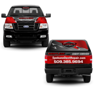 Car Wrap Design by elveneclipse for Spokane Dent Repair  | Design: #18986163