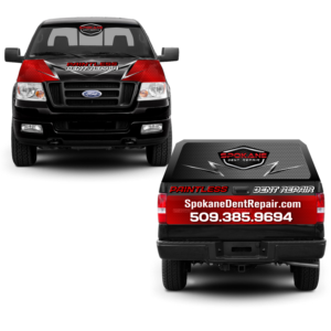 Car Wrap Design by elveneclipse for Spokane Dent Repair  | Design: #18995736