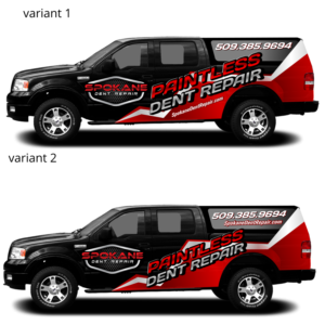 Car Wrap Design by elveneclipse for Spokane Dent Repair  | Design: #19025846