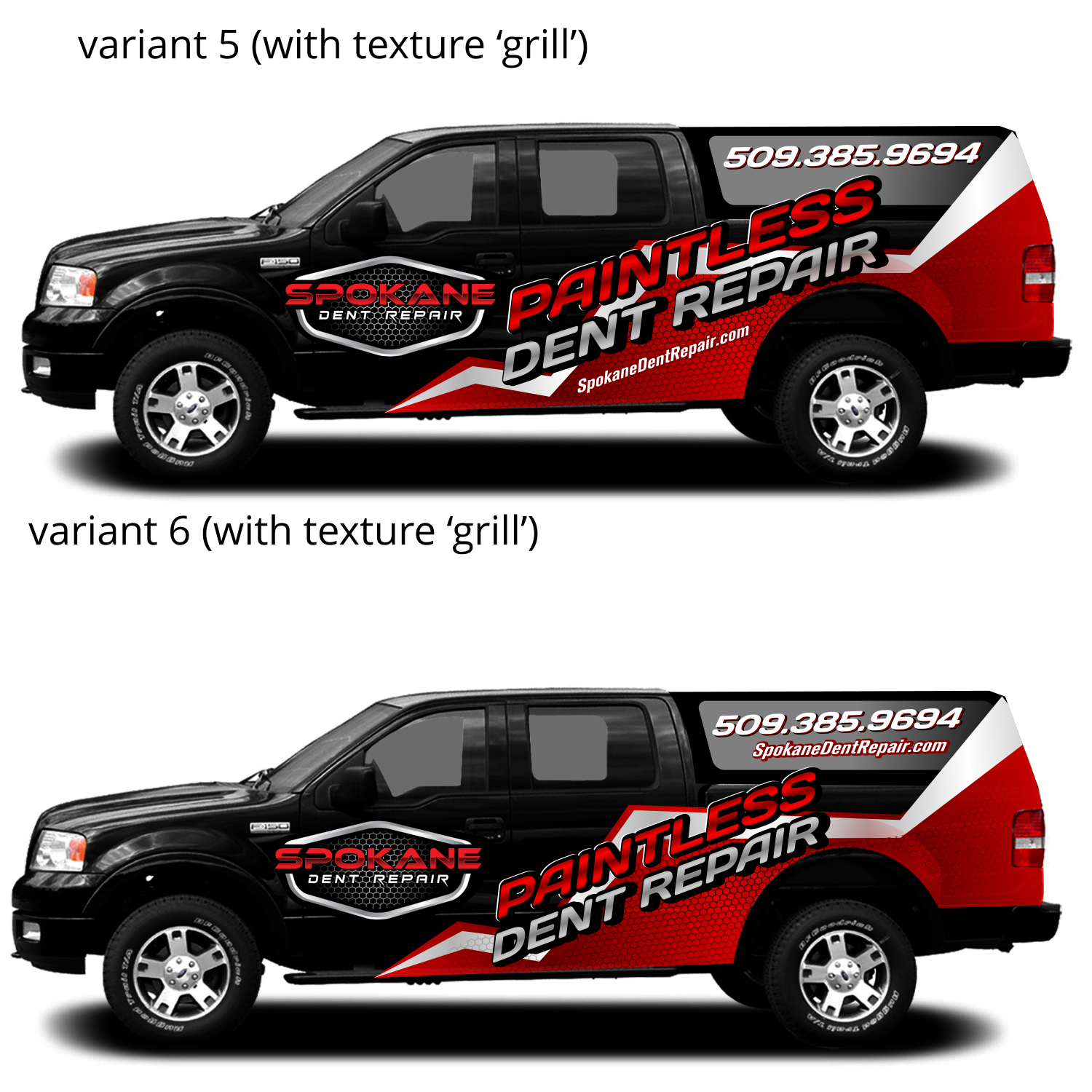 Car Wrap Design by elveneclipse for Spokane Dent Repair  | Design #19025848
