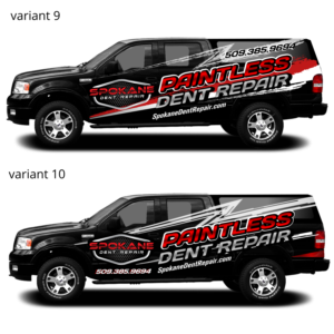 Car Wrap Design by elveneclipse for Spokane Dent Repair  | Design: #19050362