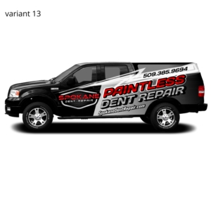 Car Wrap Design by elveneclipse for Spokane Dent Repair  | Design: #19050681