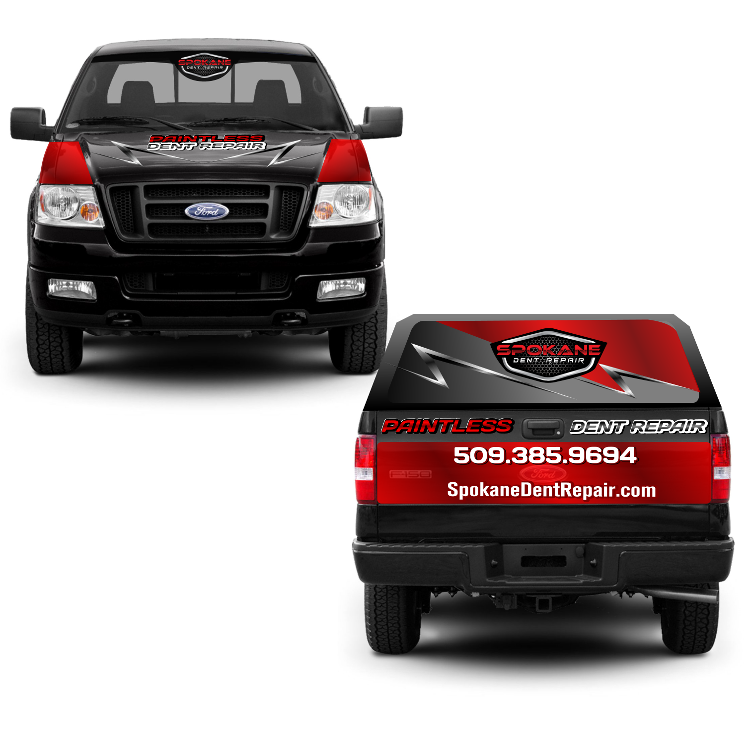 Car Wrap Design by elveneclipse for Spokane Dent Repair  | Design #19059101