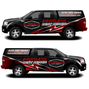 Car Wrap Design by elveneclipse for Spokane Dent Repair  | Design: #19059102