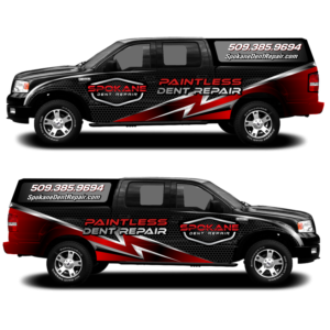 Car Wrap Design by elveneclipse for Spokane Dent Repair  | Design: #19078828