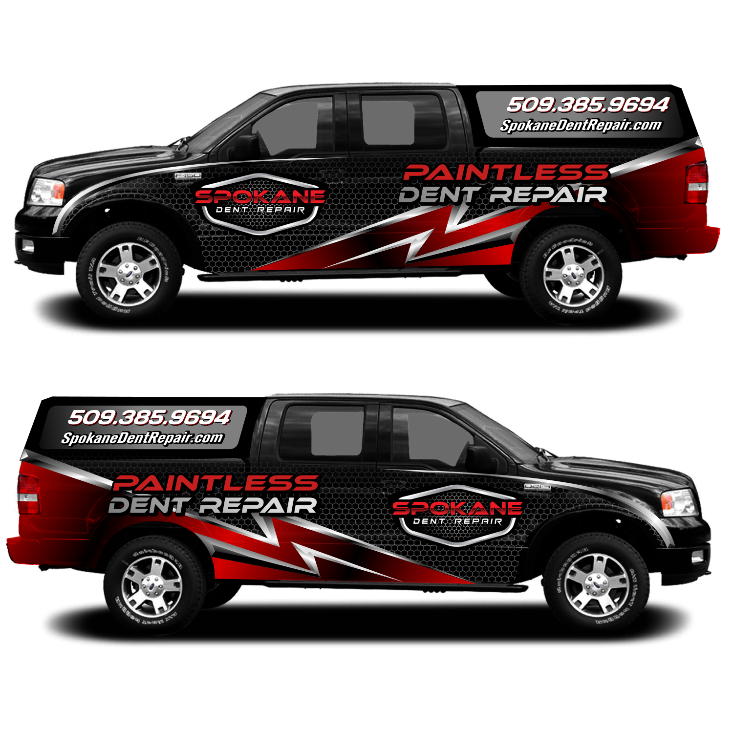 Car Wrap-Design von elveneclipse für Spokane Dent Repair  | Design #19085608