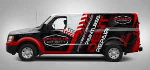Car Wrap Design by SAI DESIGNS for Spokane Dent Repair  | Design: #19022469