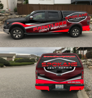 Car Wrap Design by Zhor Signatures for Spokane Dent Repair  | Design: #18966208