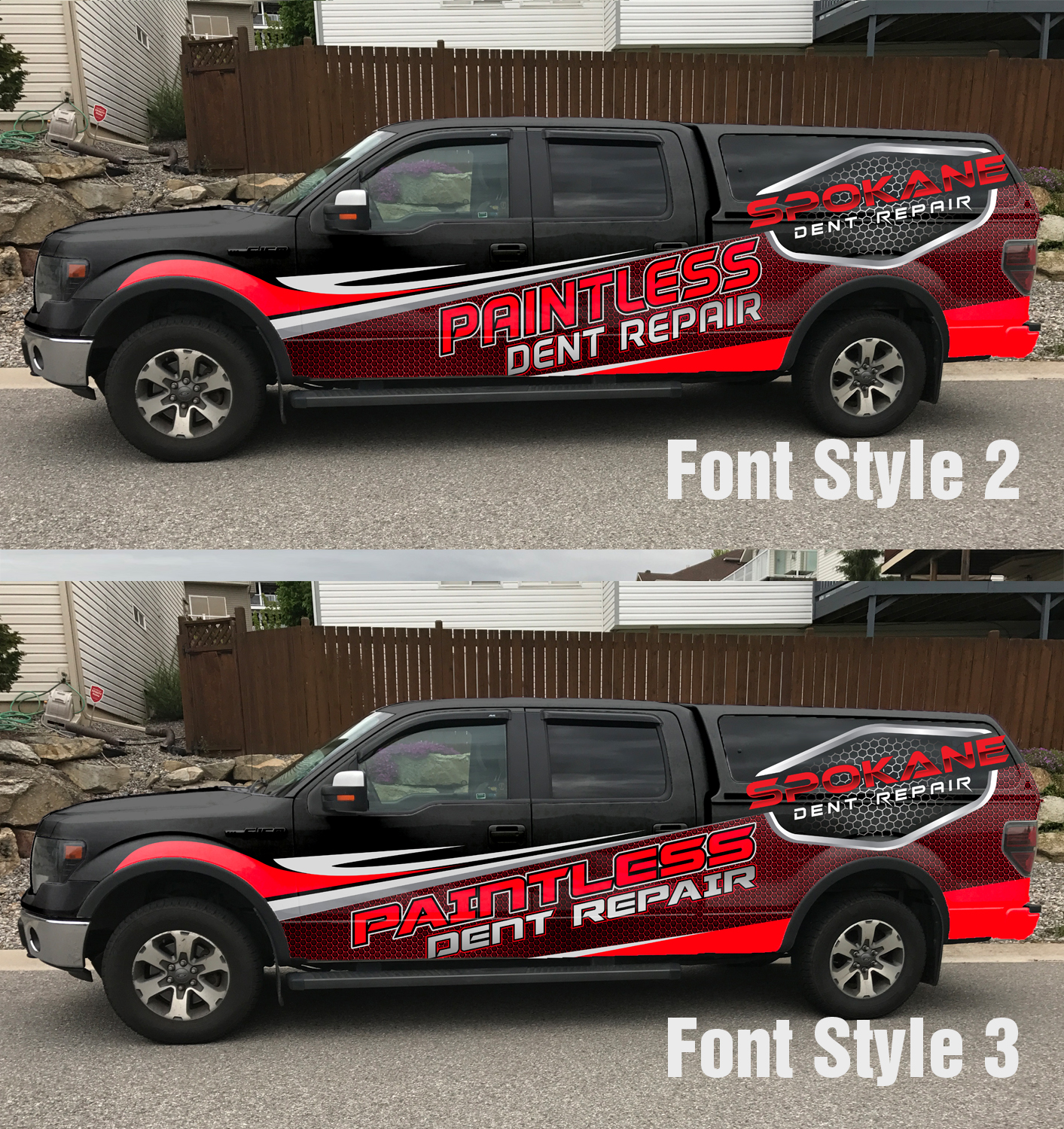 Car Wrap Design by Zhor Signatures for Spokane Dent Repair  | Design #18970215