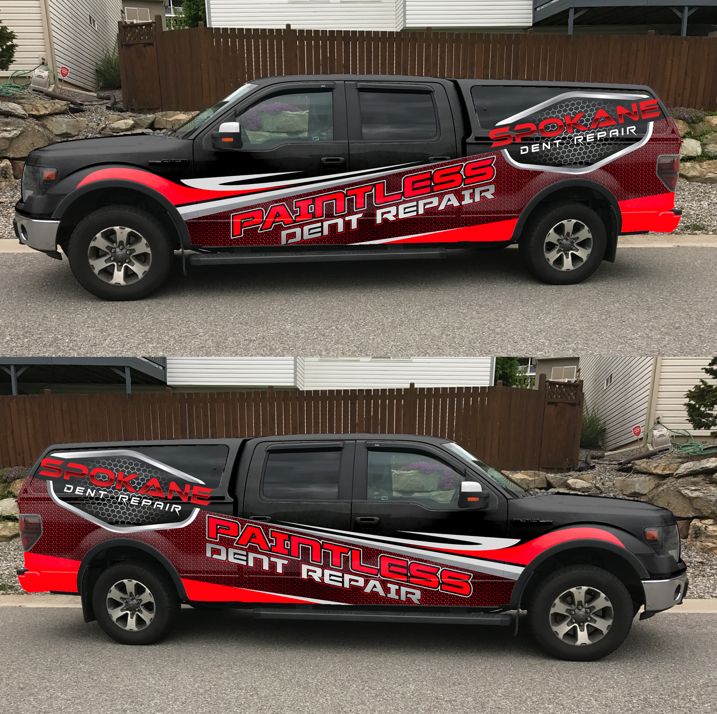 Car Wrap Design by Zhor Signatures for Spokane Dent Repair  | Design #18985060