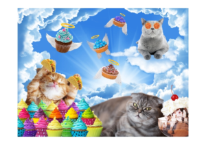 Cupcake Kitties | Diseño de Camiseta por Amduat Design