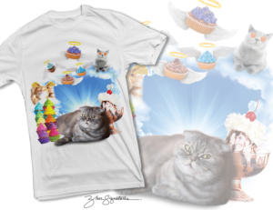 T-shirt Design by Zhor Signatures for this project | Design #18957477
