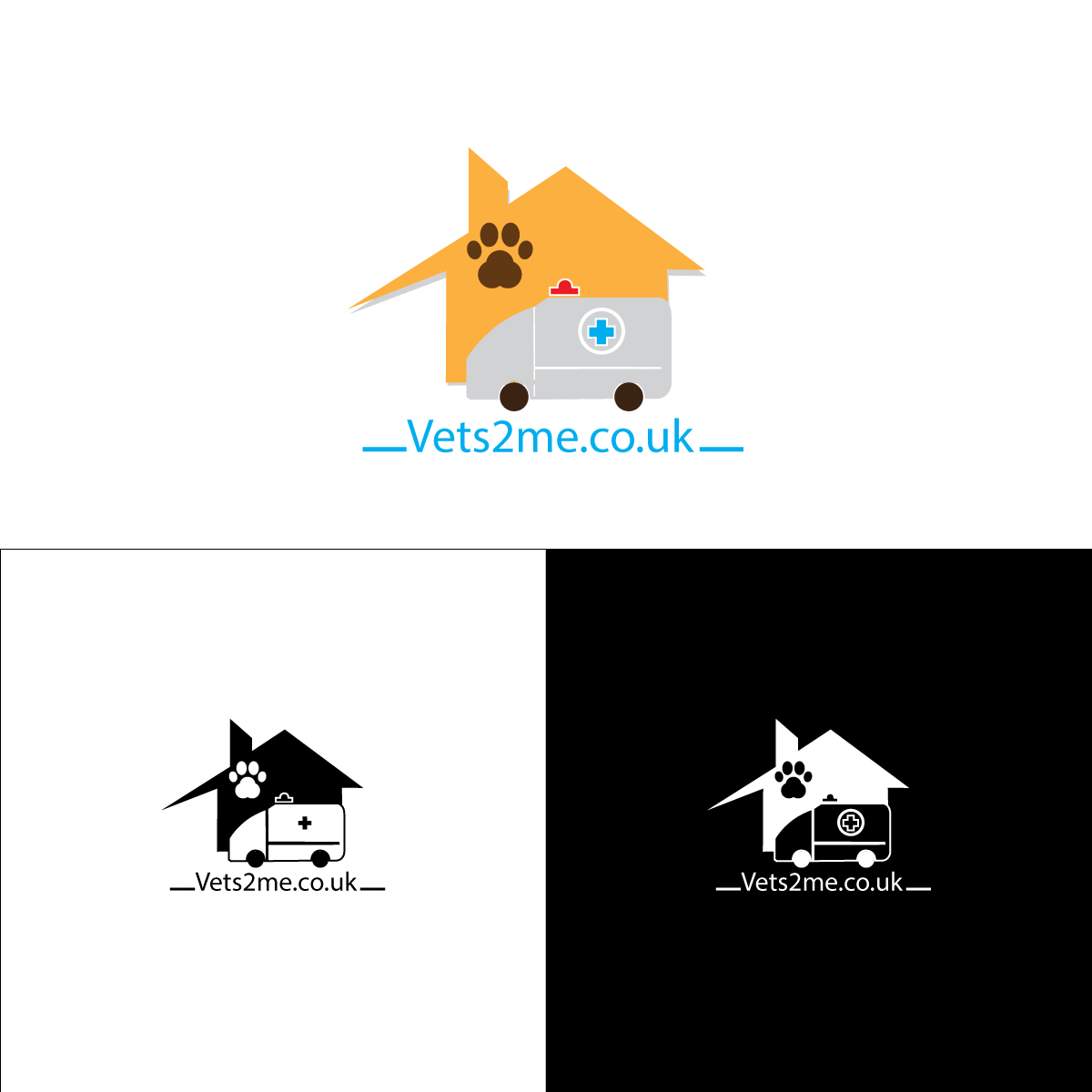 Logo Design by softvitals for Vets2me | Design #19012146