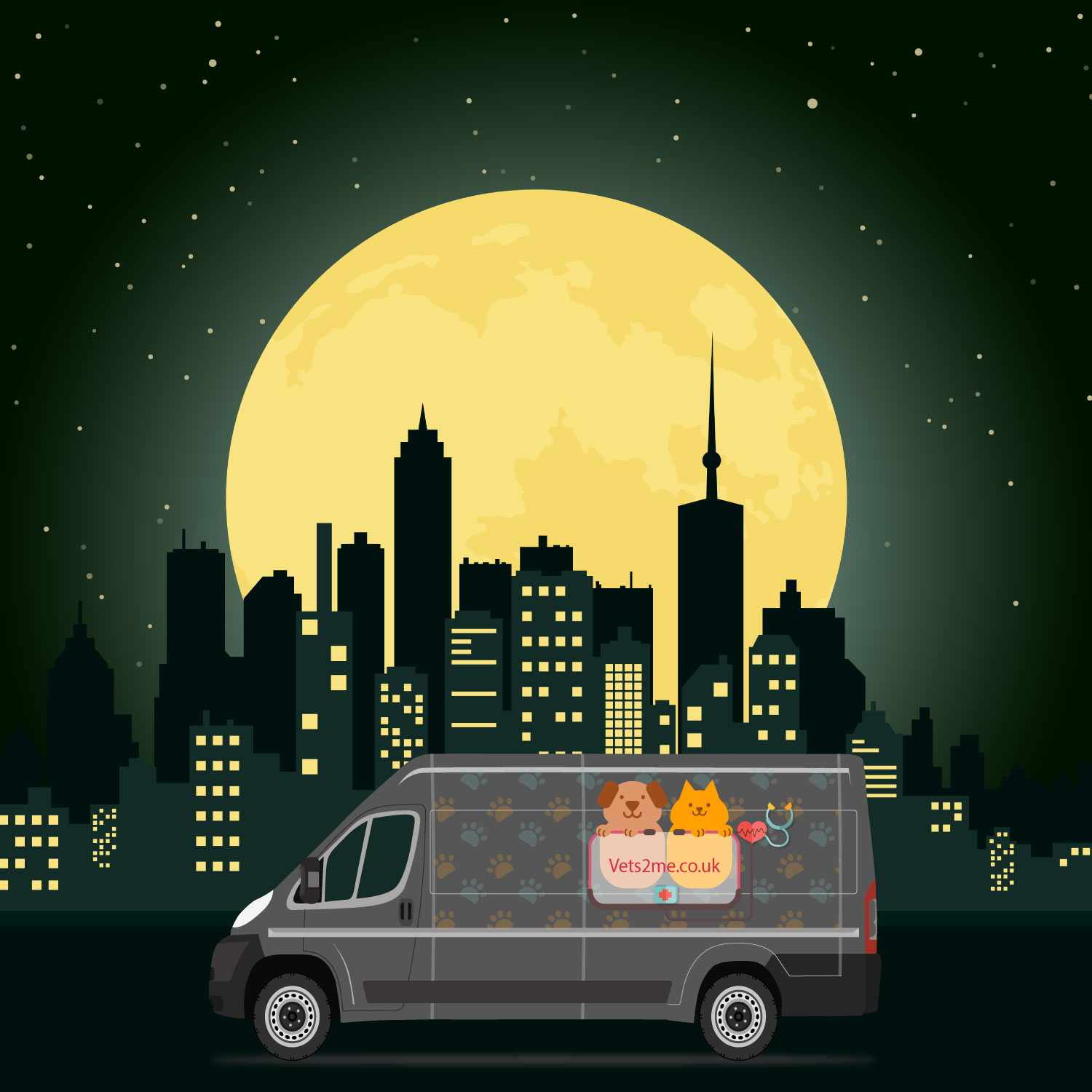 Logo Design by Lavinia for Vets2me | Design #18972898