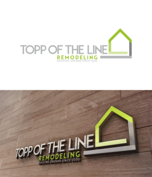Logo Design by trufya for Topp Of The Line Remodeling  | Design: #19040266
