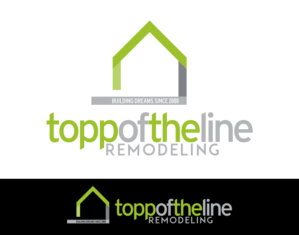 Logo Design by trufya for Topp Of The Line Remodeling  | Design: #19040807
