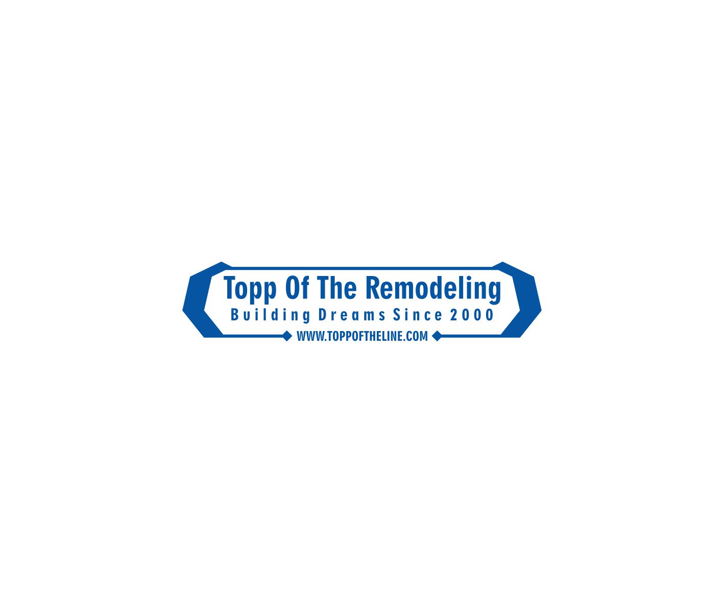 Logo Design by yudishcore for Topp Of The Line Remodeling  | Design #19000810