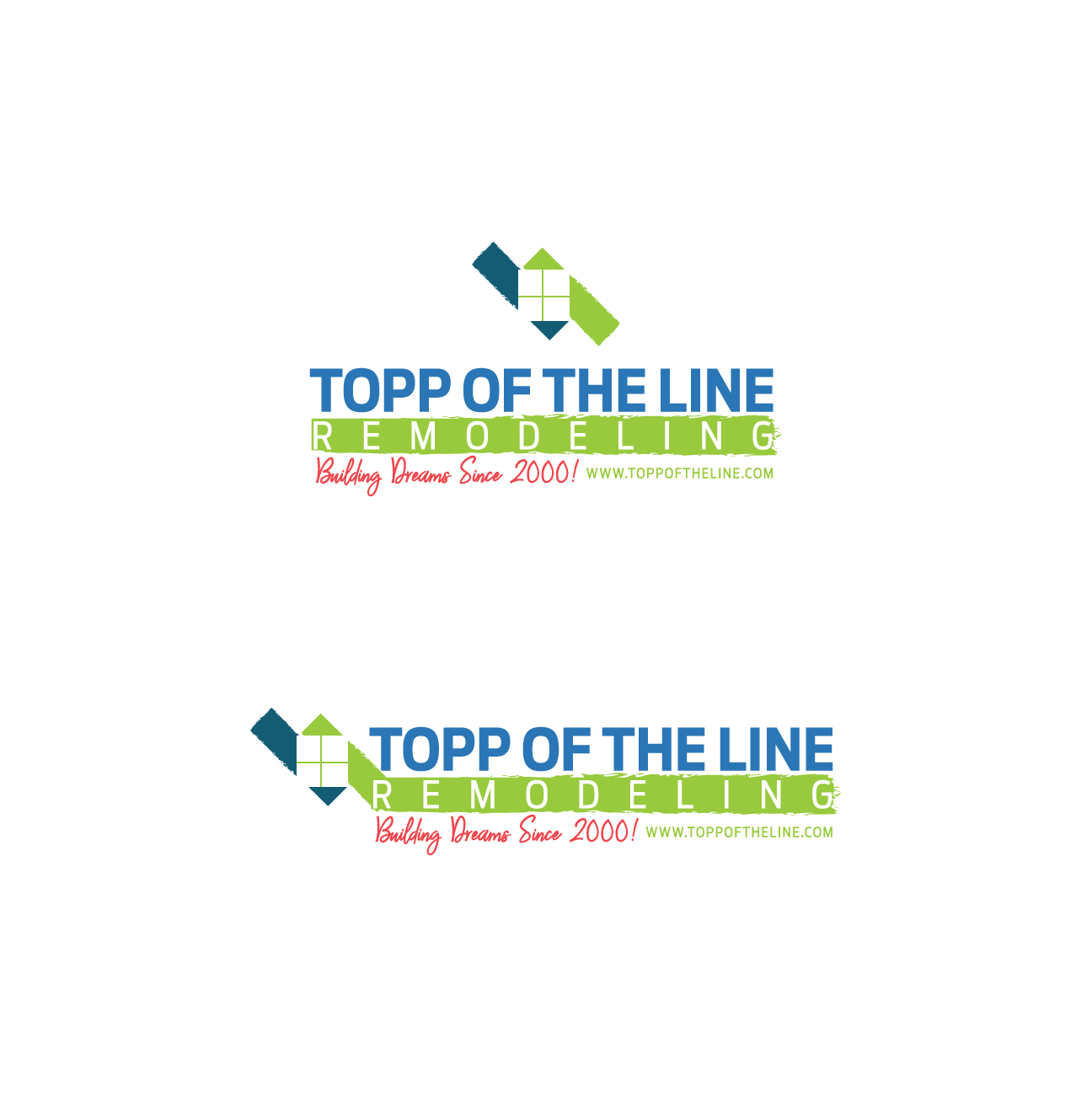 Logo Design by Ves-Boycheva for Topp Of The Line Remodeling  | Design #18981309