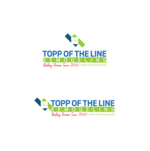 Logo-Design von Ves-Boycheva für Topp Of The Line Remodeling  | Design: #18981309