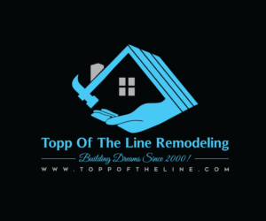 Logo Design by IconicEcho for Topp Of The Line Remodeling  | Design: #18985497