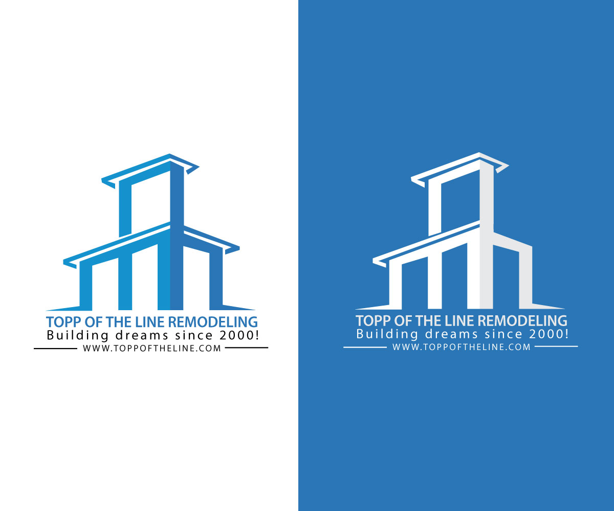 Logo Design by danutzoica98 for Topp Of The Line Remodeling  | Design #19031756