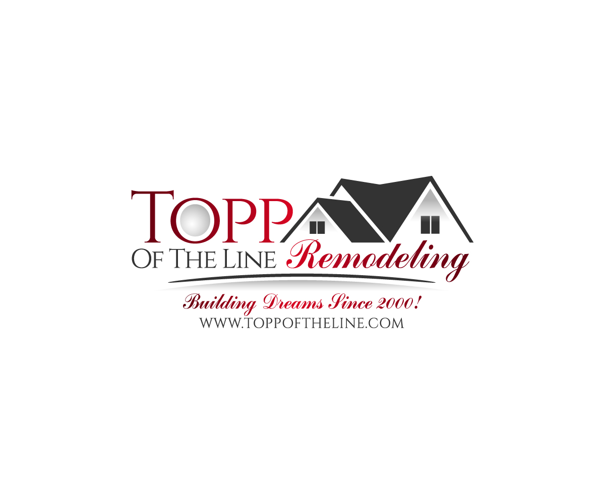 Logo Design by taufik_alrahman for Topp Of The Line Remodeling  | Design #18991746