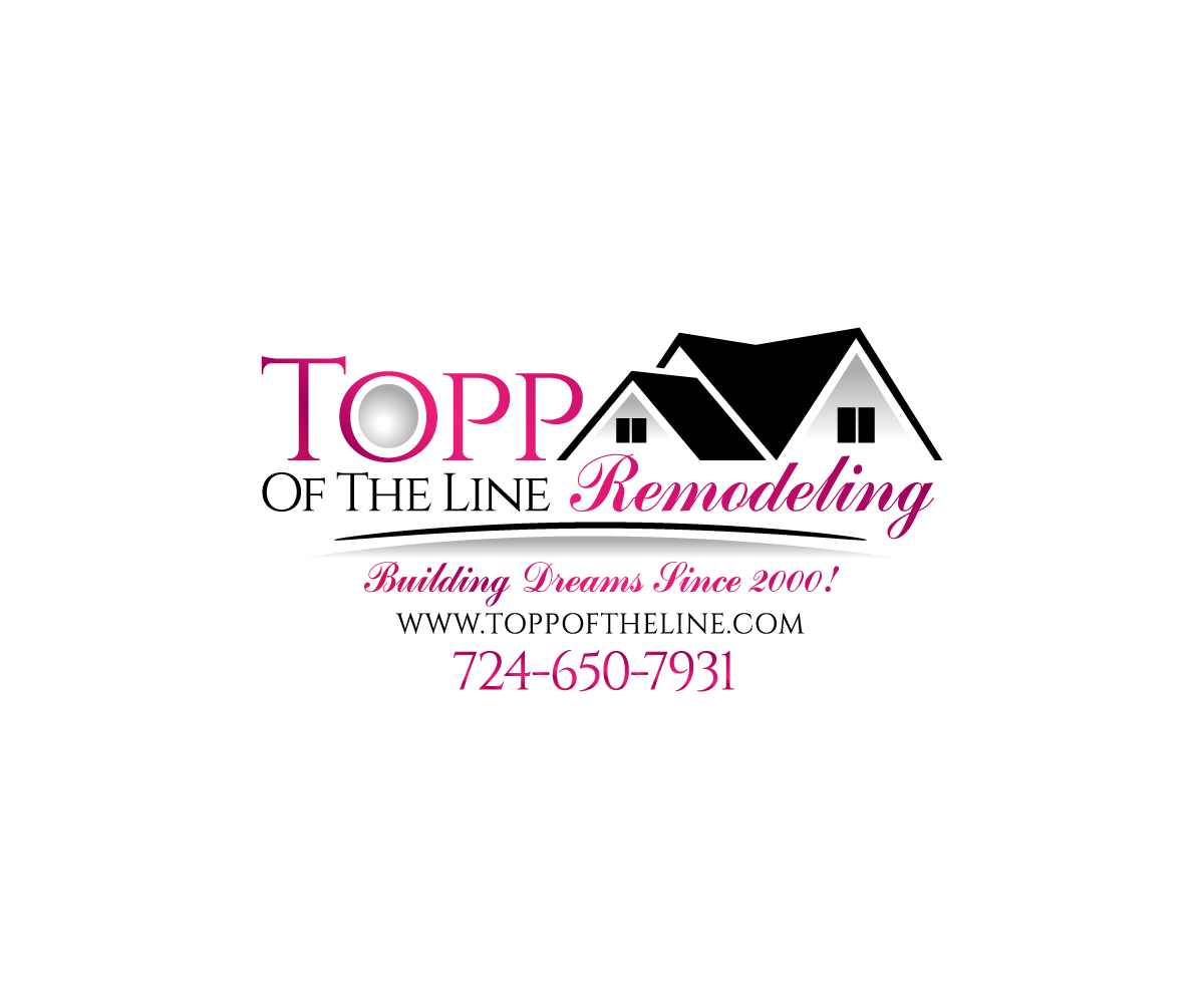 Logo Design by taufik_alrahman for Topp Of The Line Remodeling  | Design #18994436