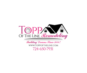 Logo Design by taufik_alrahman for Topp Of The Line Remodeling  | Design: #18994436