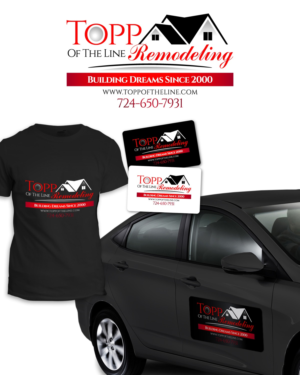 Logo Design by taufik_alrahman for Topp Of The Line Remodeling  | Design: #19044325