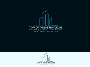 Logo-Design von ArtCreative für Topp Of The Line Remodeling  | Design: #19029371