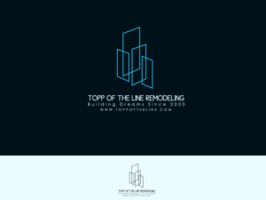 Logo-Design von ArtCreative für Topp Of The Line Remodeling  | Design: #19029381