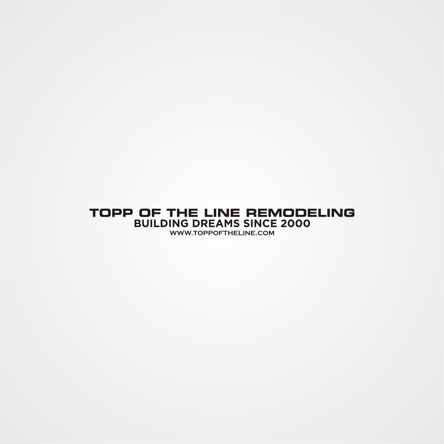 Logo Design by PAYUNG Media Creative for Topp Of The Line Remodeling  | Design #19019318