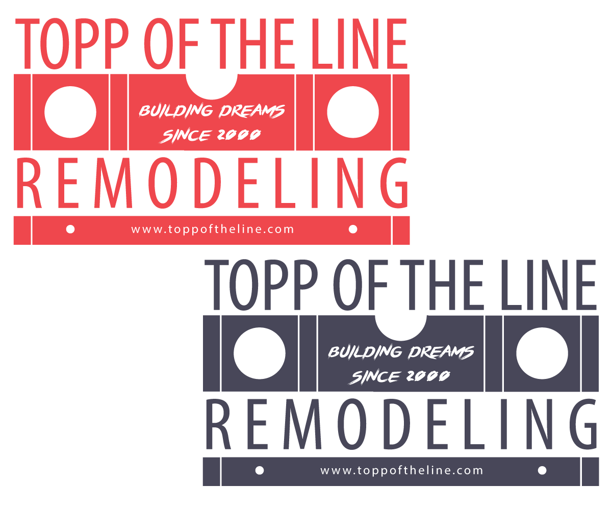Logo-Design von Przemek Zajac für Topp Of The Line Remodeling  | Design #18990886