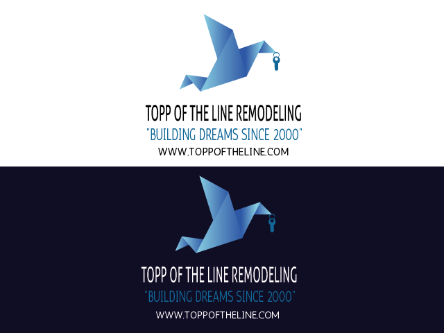 Logo Design by Tanja 7 for Topp Of The Line Remodeling  | Design #19022723